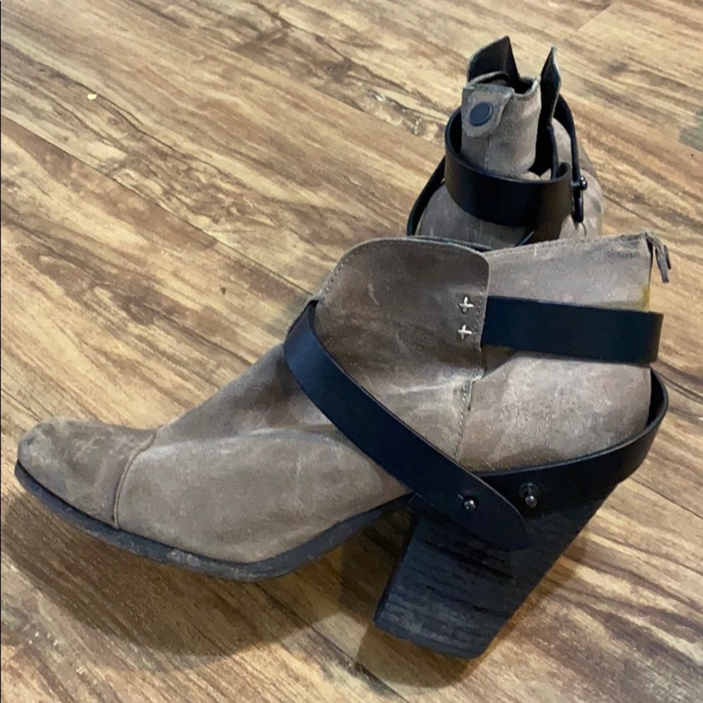 rag & bone suede booties - Picture 3 of 5